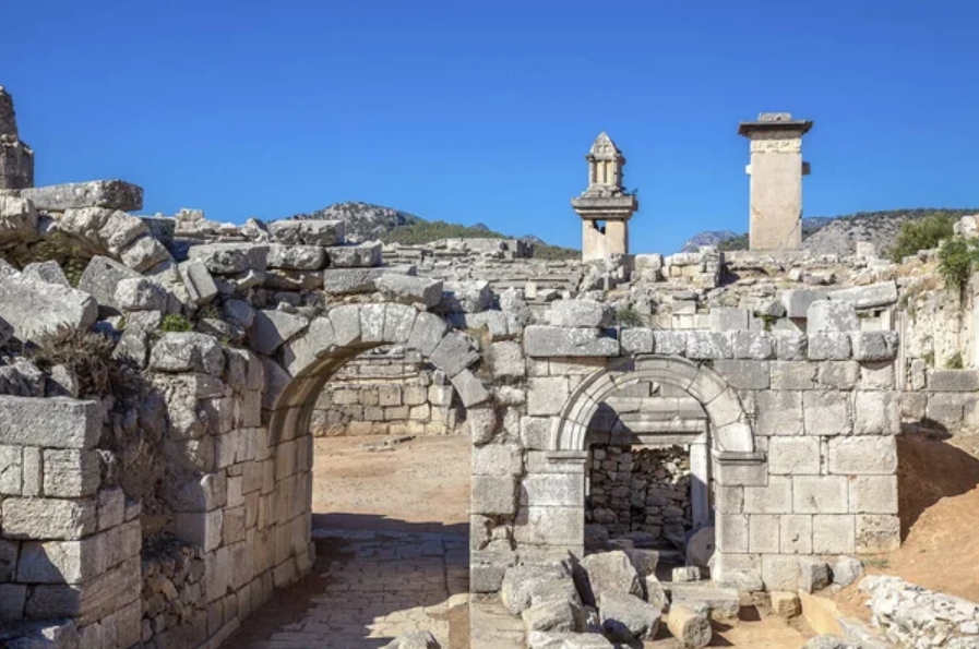 Xanthos antik kenti sembolleri